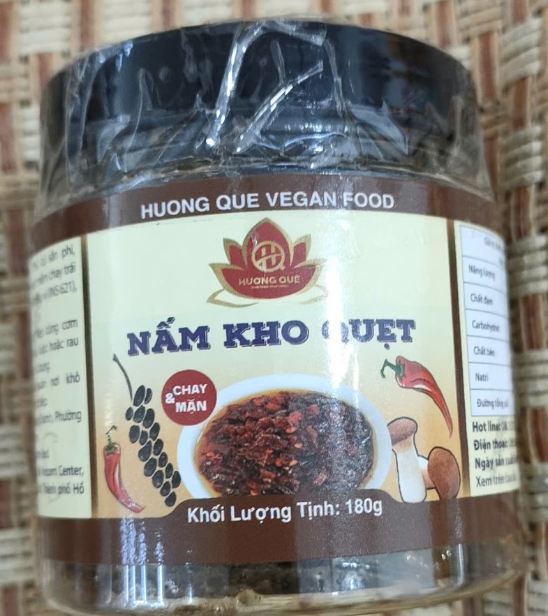 Nấm Kho Quẹt Hương Quê 180g
